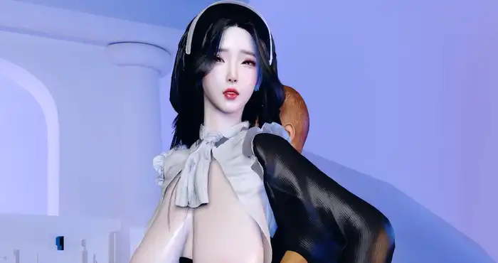 忏悔修女的奉献 2K中文步兵版【3D同人/全动态】[madei] 【新作/国语CV/1.3G】