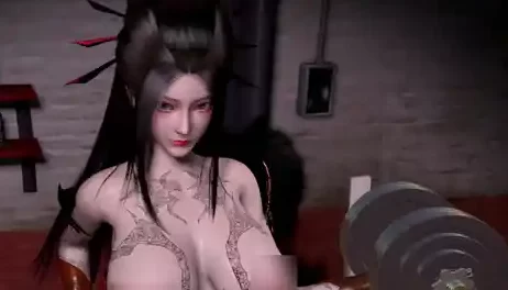 Kai Vi 新作：焰灵姬 BLACKman 健身房 [3D动漫/动态] [909M]