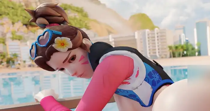 Srasoni 5月新作：天使+D.Va+黑百合+艾什+猎空 [3D动画/无修/CV]  [23-24合集]