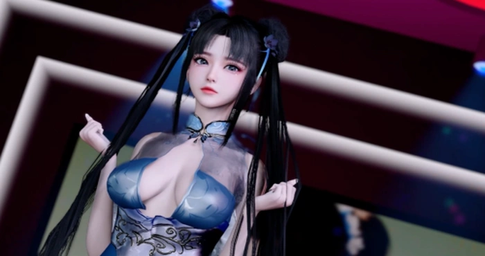 天使没翅膀：赵灵儿 弹力摇 [3D/动态/VAM/黑丝/双马尾]   [1.2G/BD]