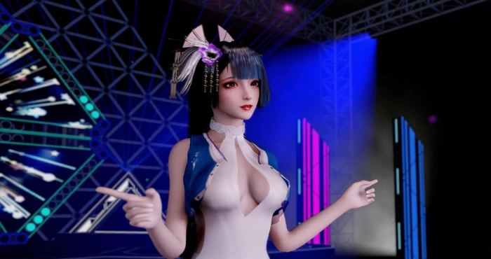 天使没翅膀：镜 [3D/动态/VAM清纯反差/白丝美腿]  [1.6G/WY]