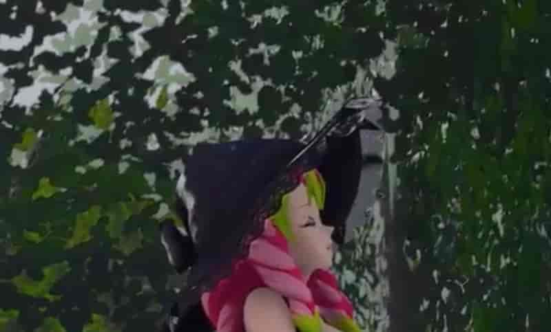 鬼灭：魔女甘露寺蜜璃召唤僵尸解渴【MMD/Linuxdx/5分钟/170M】