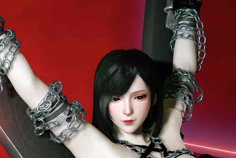 【7G】宇宙联邦养姬场大领主：耶路蒂法姬夜店舞台中心捆绑调教【3D/动态/VAM/4K】