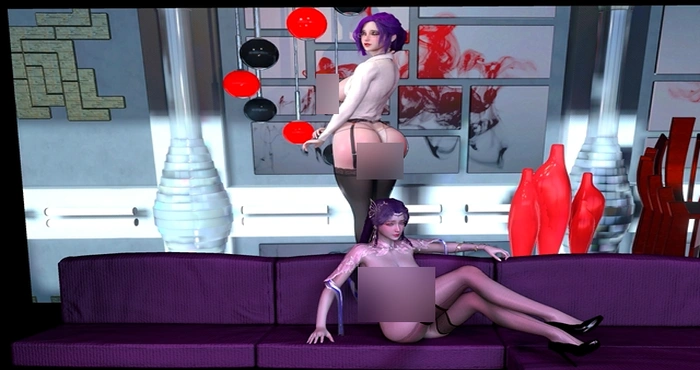 s云流s：云曦 [3D动漫/动态/VAM/黑丝/御姐] [3.7G]