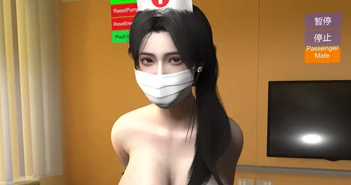 fengying：医院探望2 模特女友COS女护士 [3D动漫/动态/VAM] [1.2G]