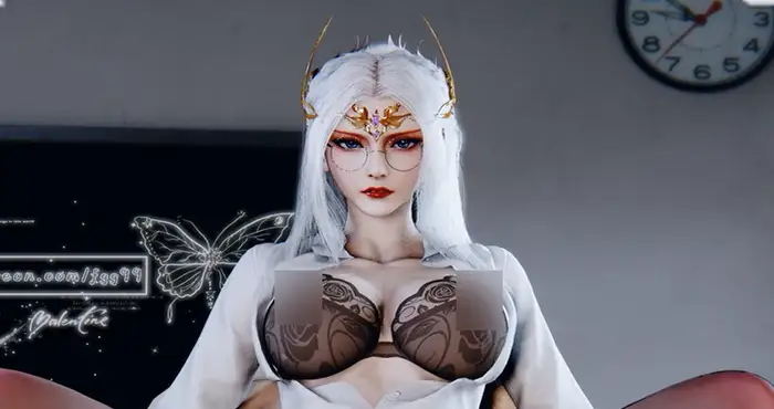 fgg99：千仞雪 性感黑丝教师的特殊毕业奖励 [3D动漫/动态]  [855M]