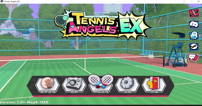 网球天使EX Steam官中【SLG游戏/步兵/ToraCreatives】PC游戏