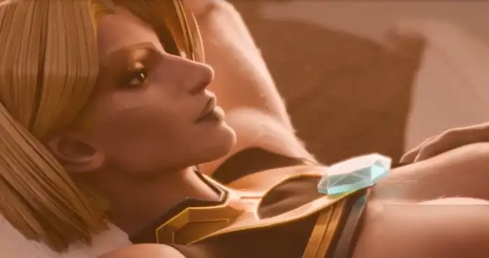 SKRevenant 7月新作：Emma frost gets pleased 艾玛 和性感金发御姐 [3D动漫/无修/CV]