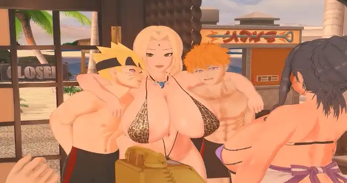 japs8005 7月新作：熟女派对 [3D动漫/小马大车/NTR] [2.3G]