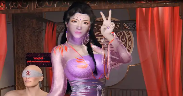 小梦：古风南宫婉 性感女神极品丝袜长腿一字马[3D动漫/动态/VAM]  [1.7G]