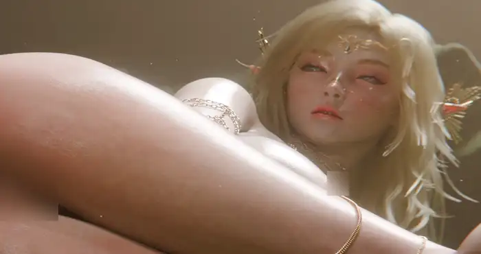 Visualoos 11月新作：Yavanna Elf 超赞唯美女神后入中出 [3D动漫/无修/CV]  [221M]