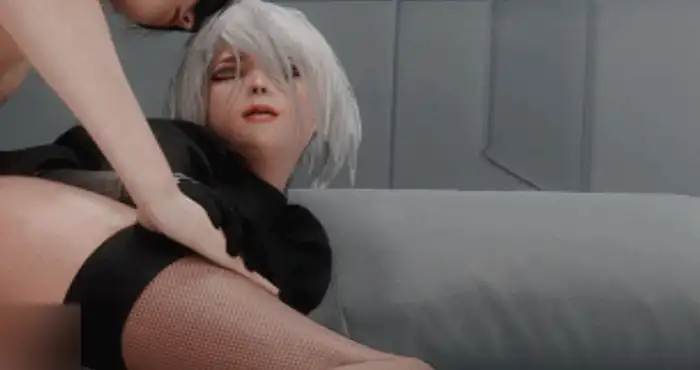 Aries’ Possession 10月新作：2B & 9S – YoRHa Bunker 极品黑丝女神后入爆肏中出 [3D动漫/无修/CV]  [1.4G]