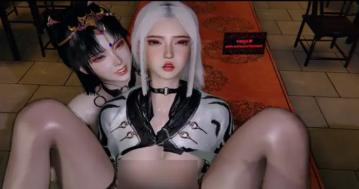 小梦：季莹莹&玉玲珑 性感姐妹花激情双飞 [3D动漫/动态/VAM]  [2.4G]
