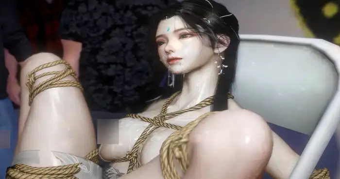 115313wang(黑仔)：清漪(捆绑多人&触手) [3D动漫/动态/VAM/7.3G]