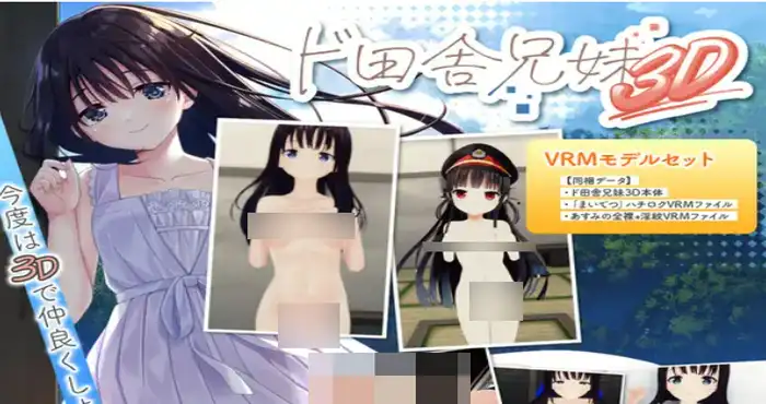 痴情哥哥与病弱妹妹的乡间生活 3D版/ド田舎兄妹3D 官方中文版【3D游戏】PC游戏